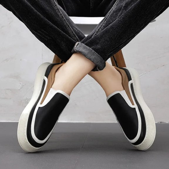 Miles - Klassische Canvas-Slip-On-Sneaker