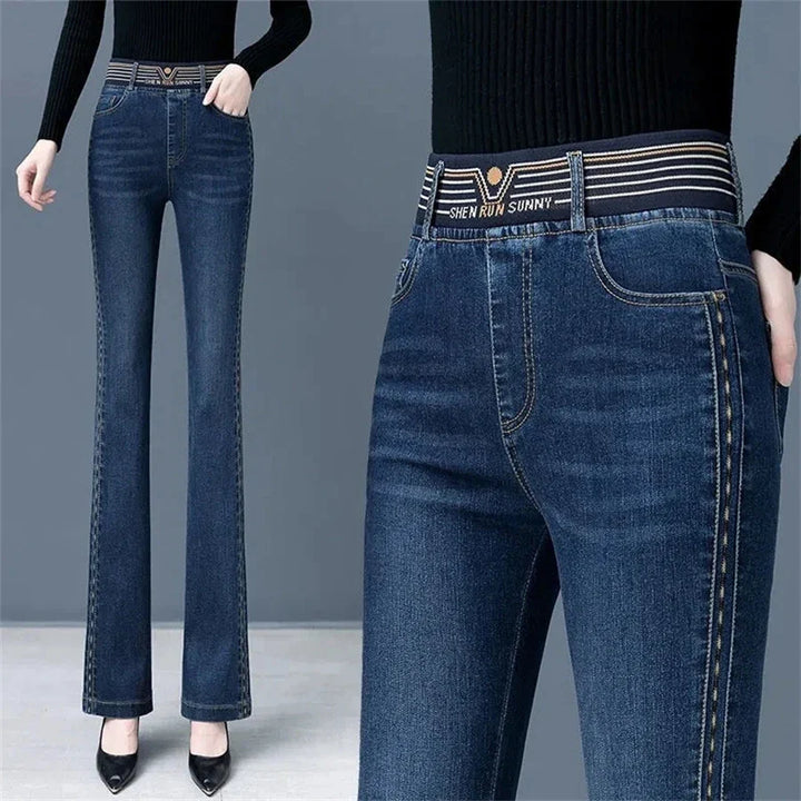 Anouk - stretch jeans met hoge taille