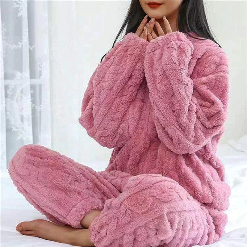 Linda™ | Fluweelzacht Fleece Pyjamaset voor Dames