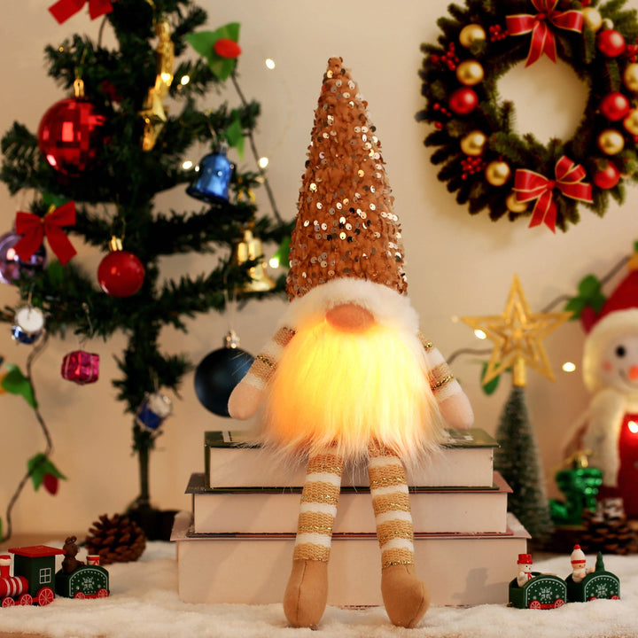 Gnome Sweet Home™ | Handgebreide Kerstgnome Decoratie