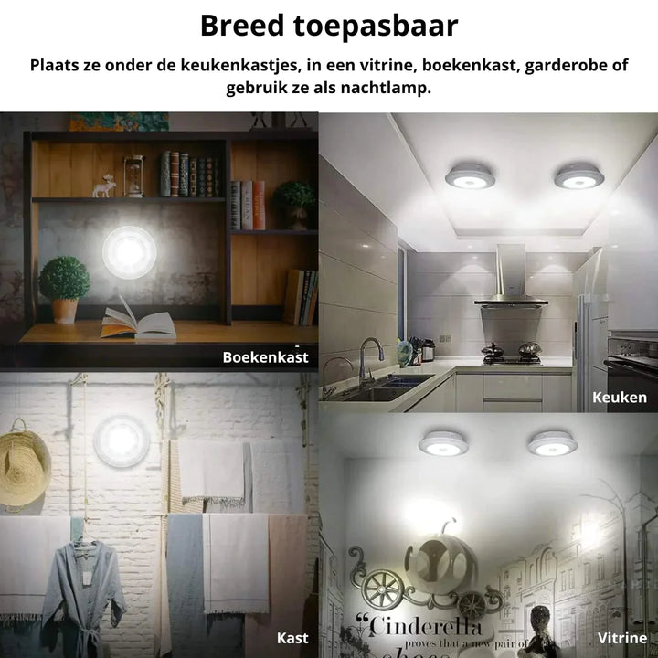 Lumina™ | Innovatieve Draadloze LED Spots