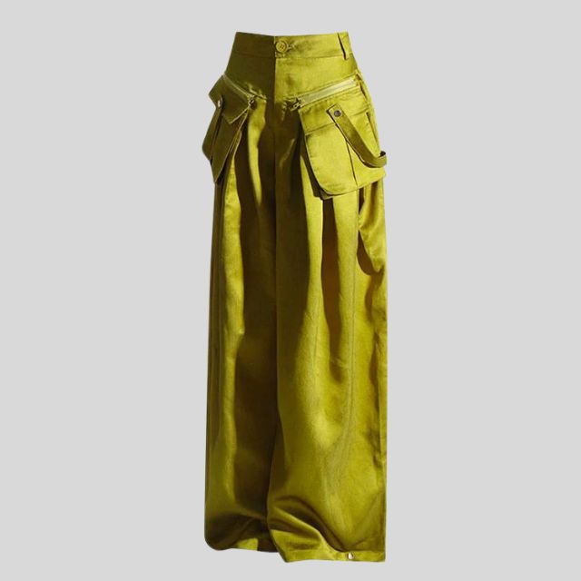 Aurelia - Luxe wijde broek met opvallende zakken