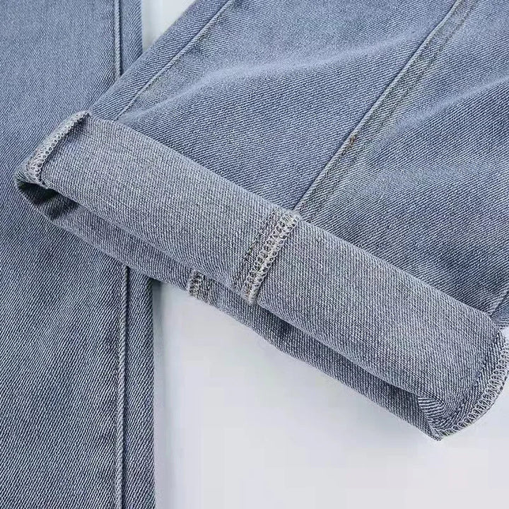 Stella - jeans met sterpatchworkaccent