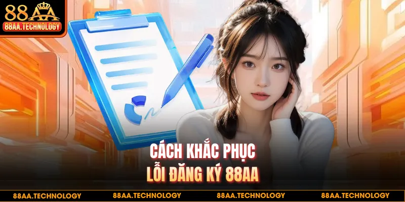 Cách khắc phục lỗi đăng ký 88AA